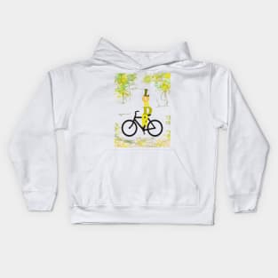 London riding in the park Kids Hoodie